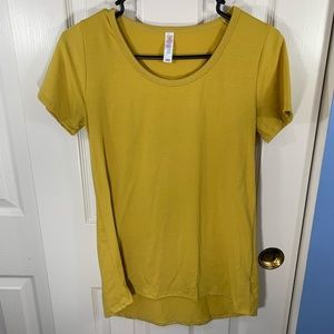 Lularoe Women’s Yellow Tee